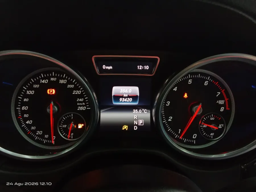Foto Mobil Bekas Odometer Mercedes-Benz GLS400 3.0 tahun 2016