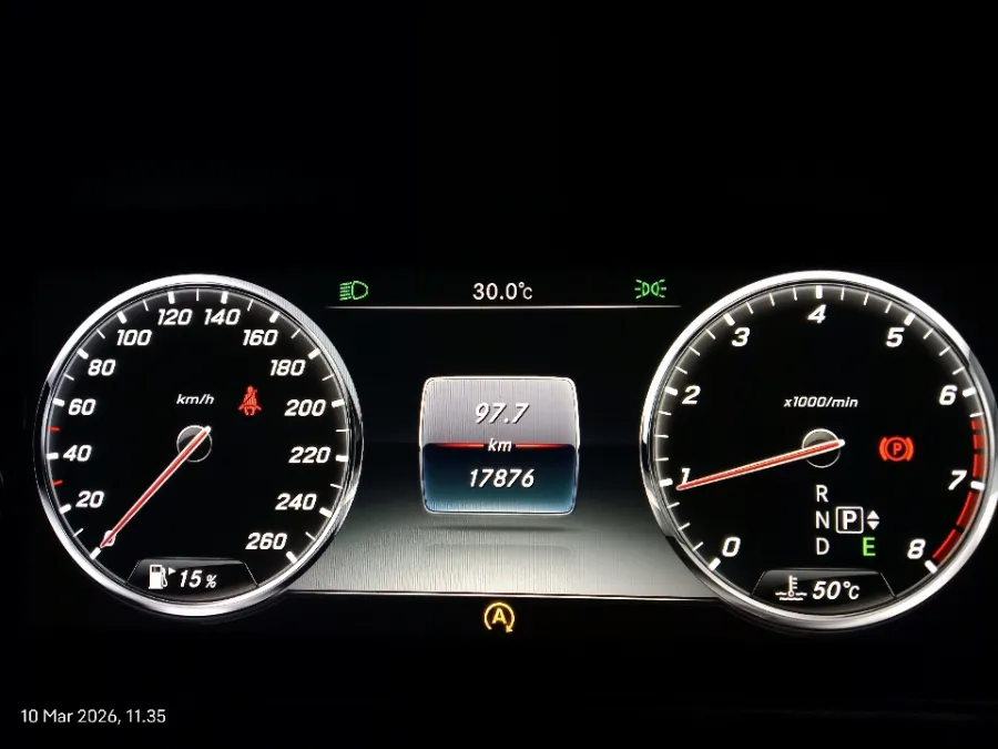 Foto Mobil Bekas Odometer Mercedes-Benz S400L 3.0 Exclusive tahun 2015