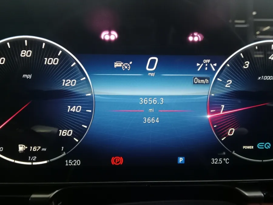 Foto Mobil Bekas Odometer Mercedes-Benz S450L 3.0 V223 tahun 2022