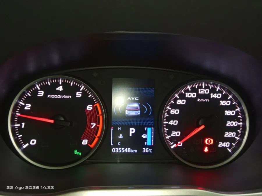 Foto Mobil Bekas Odometer Mitsubishi Eclipse Cross 1.5 Ultimate tahun 2020