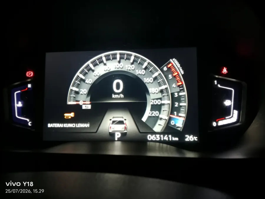 Foto Mobil Bekas Odometer Mitsubishi Pajero Sport 2.4 Dakar 4X2 tahun 2021