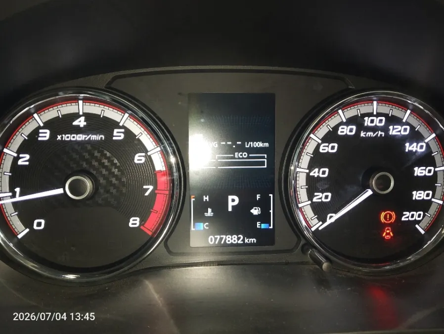 Foto Mobil Bekas Odometer Mitsubishi Xpander 1.5 Ultimate tahun 2018