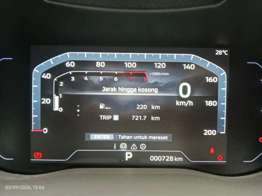 Foto Mobil Bekas Odometer Mitsubishi Xpander 1.5 Ultimate tahun 2026