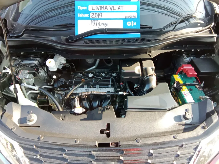 Foto Mobil Bekas Mesin Nissan Livina 1.5 VL tahun 2019