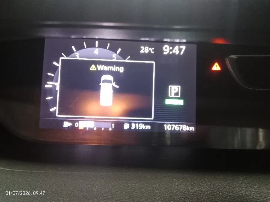 Foto Mobil Bekas Odometer Nissan Serena 2.0 Highway Star tahun 2019