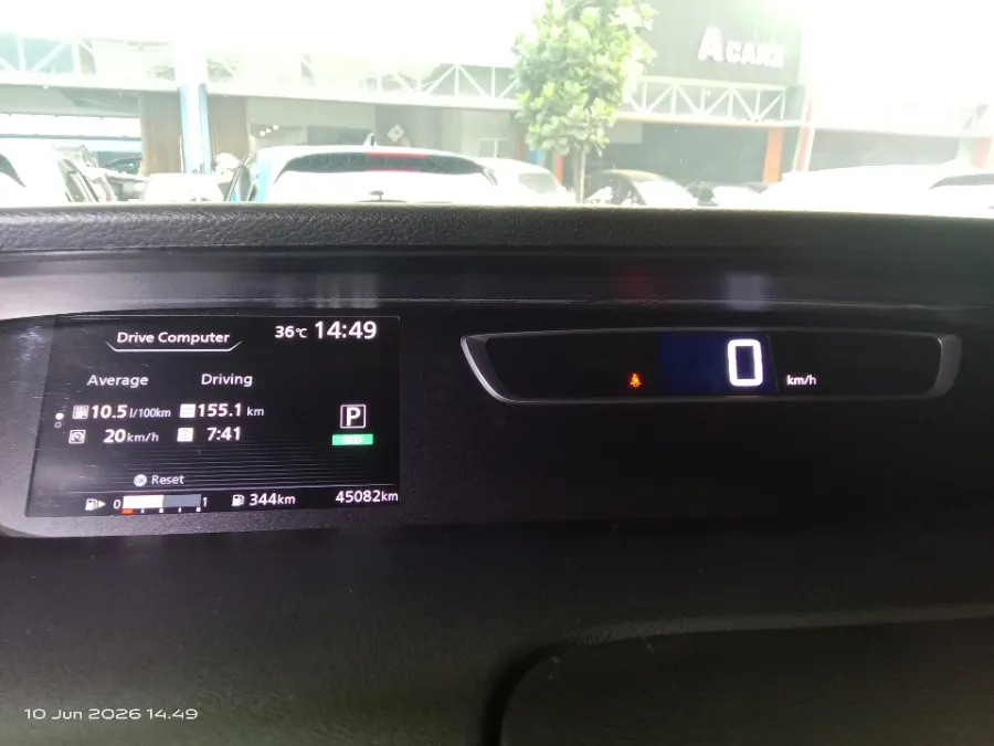 Foto Mobil Bekas Odometer Nissan Serena 2.0 Highway Star tahun 2019
