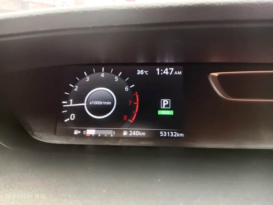 Foto Mobil Bekas Odometer Nissan Serena 2.0 Highway Star tahun 2019