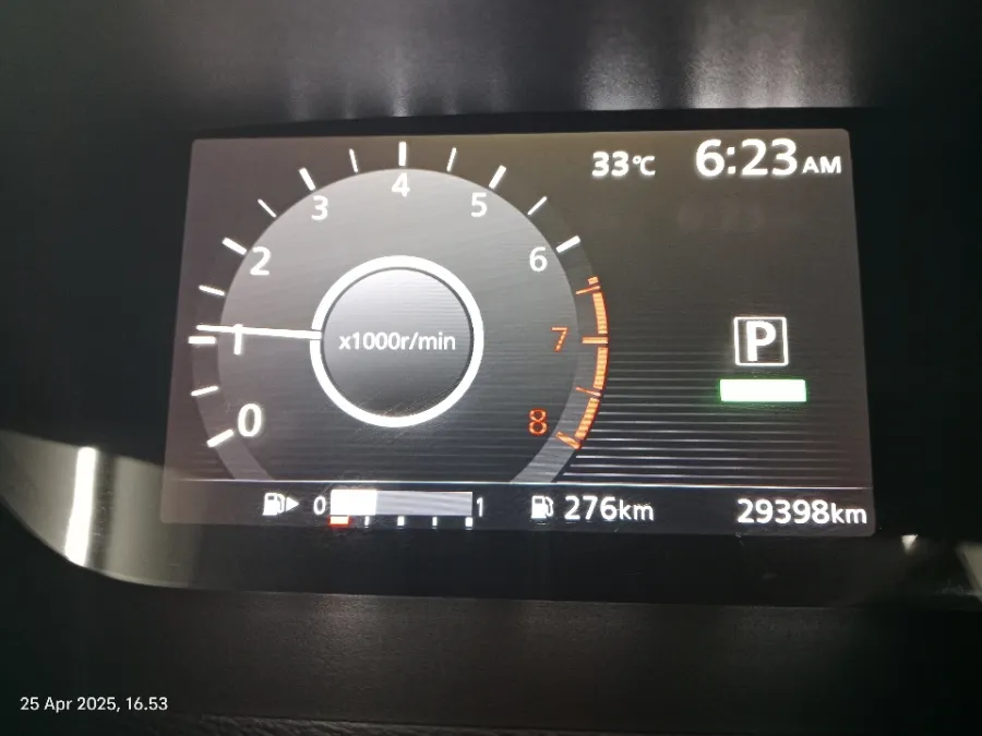 Foto Mobil Bekas Odometer Nissan Serena 2.0 Highway Star tahun 2022