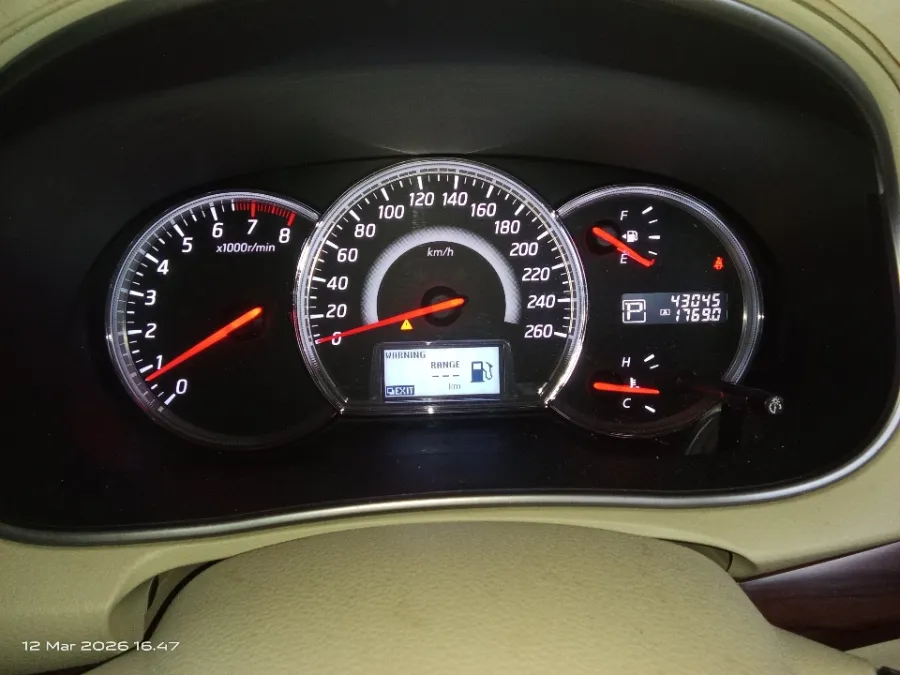 Foto Mobil Bekas Odometer Nissan Teana 2.5 tahun 2013