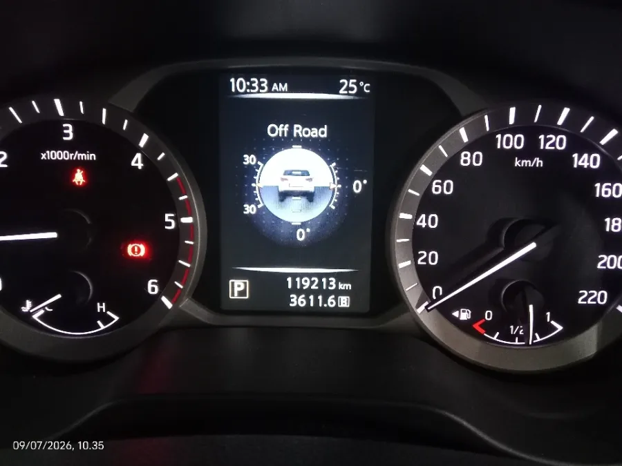Foto Mobil Bekas Odometer Nissan Terra 2.5 4X2 VL tahun 2018