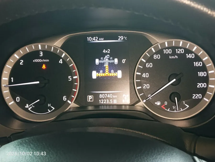 Foto Mobil Bekas Odometer Nissan Terra 2.5 4X4 VL tahun 2019