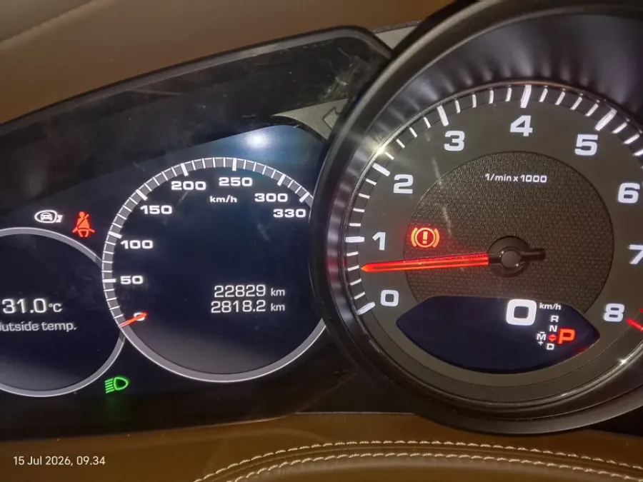 Foto Mobil Bekas Odometer Porsche Panamera 2.9 4S tahun 2017