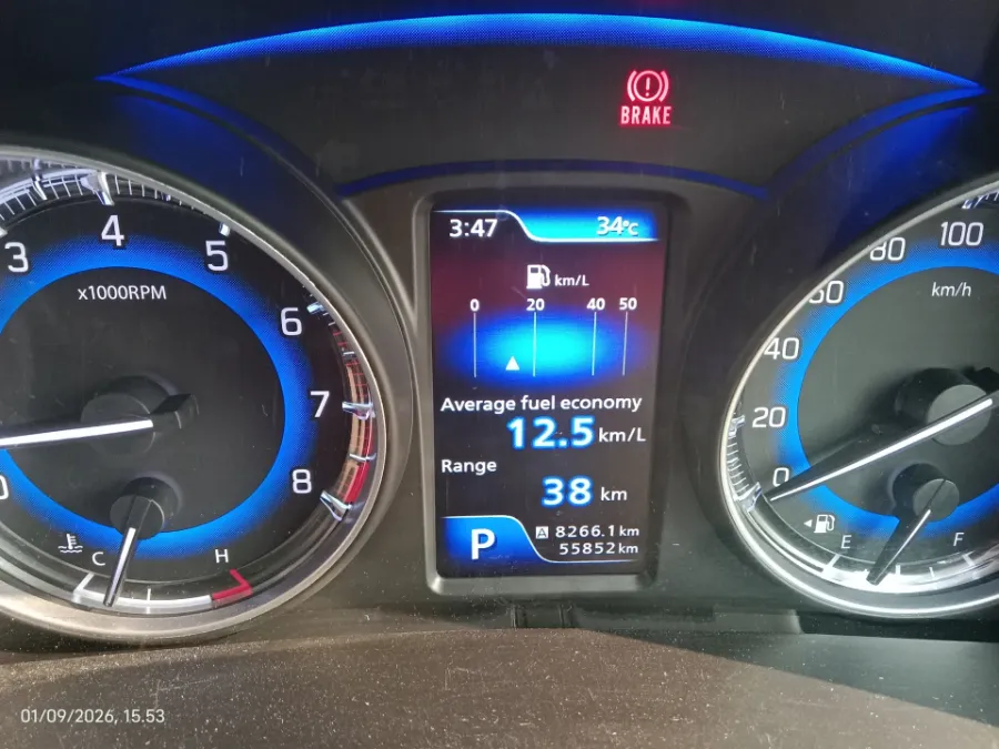 Foto Mobil Bekas Odometer Suzuki Baleno 1.4 tahun 2017
