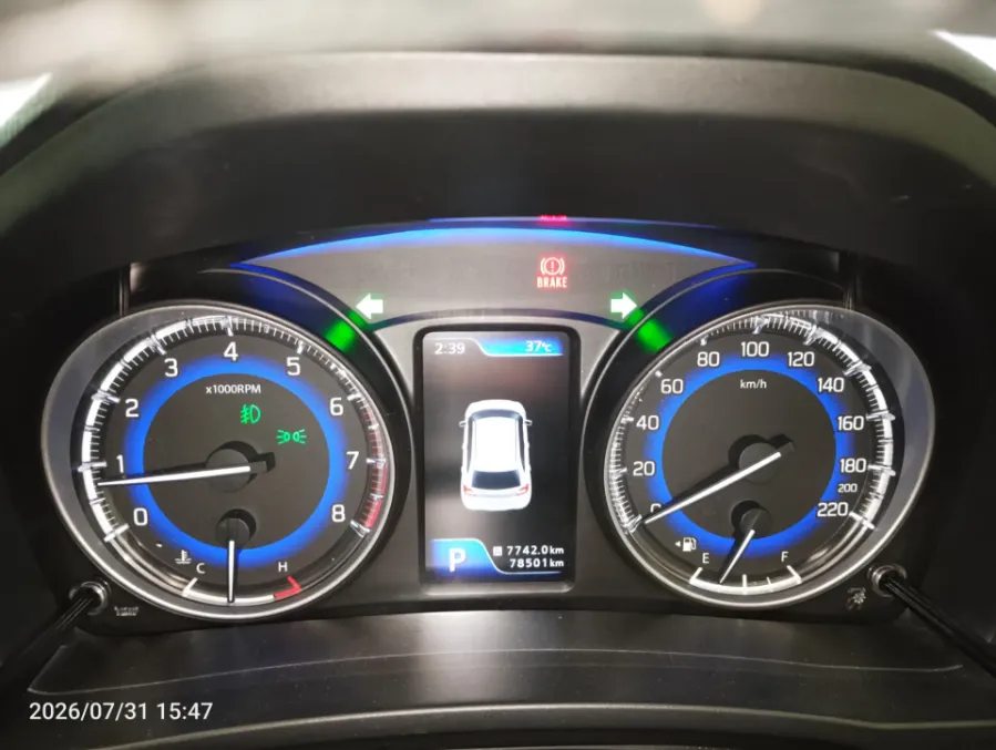 Foto Mobil Bekas Odometer Suzuki Baleno 1.4 GL Hatchback tahun 2018