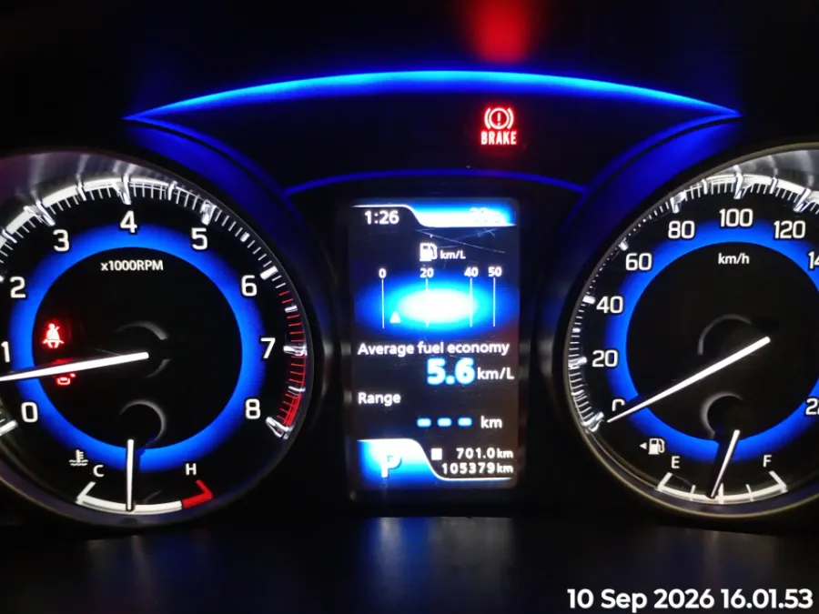 Foto Mobil Bekas Odometer Suzuki Baleno 1.4 GL Hatchback tahun 2019