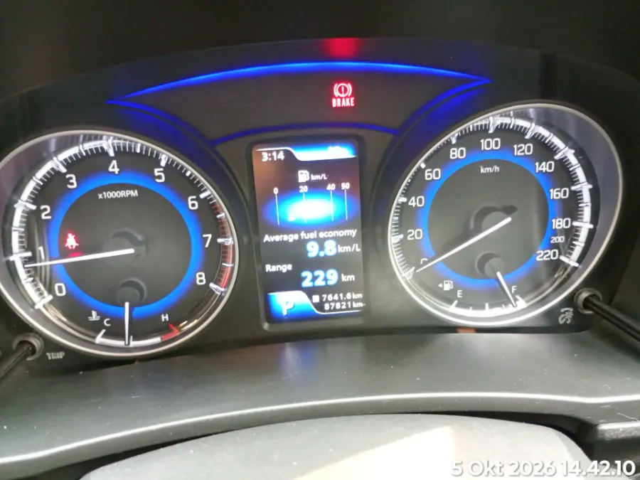 Foto Mobil Bekas Odometer Suzuki Baleno 1.4 GL Hatchback tahun 2020