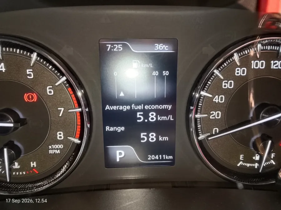 Foto Mobil Bekas Odometer Suzuki Baleno 1.5 tahun 2024