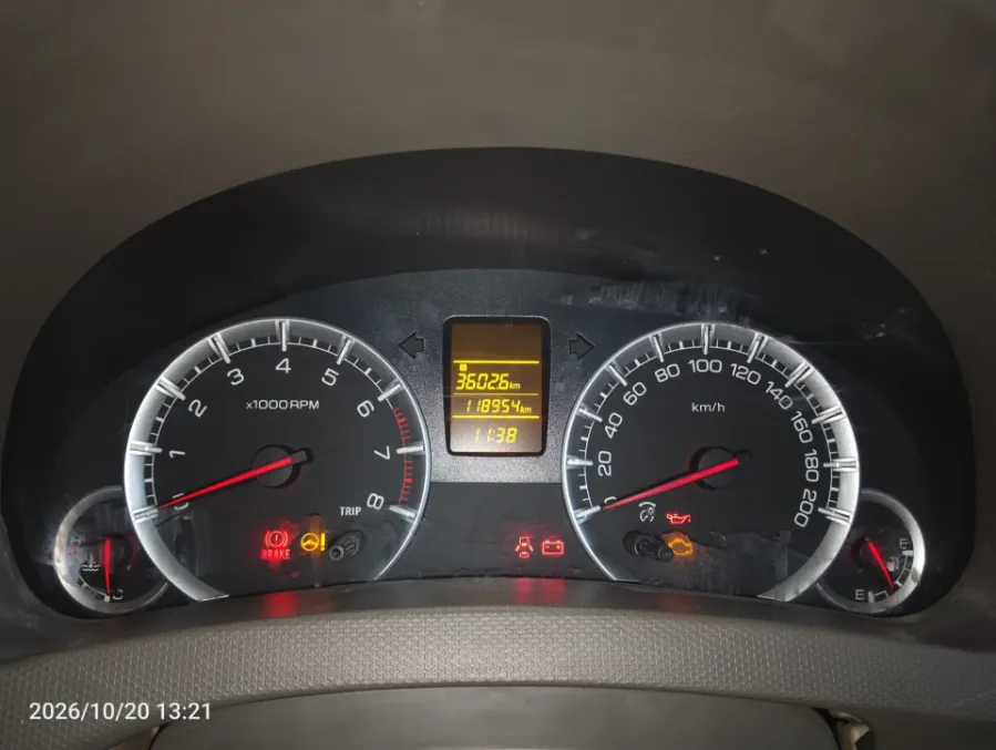 Foto Mobil Bekas Odometer Suzuki Ertiga 1.4 tahun 2017