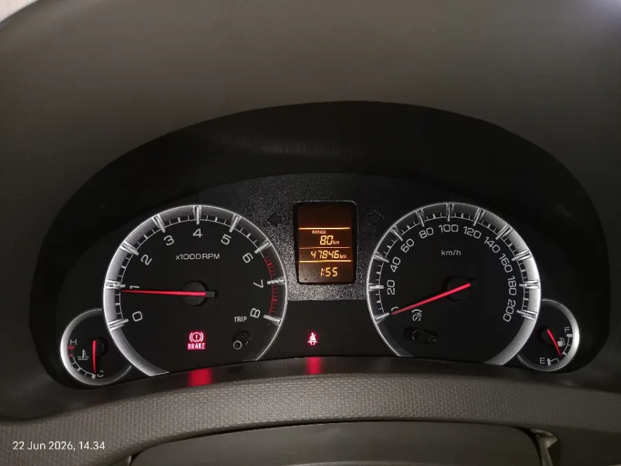 Foto Mobil Bekas Odometer Suzuki Ertiga 1.4 GL tahun 2016