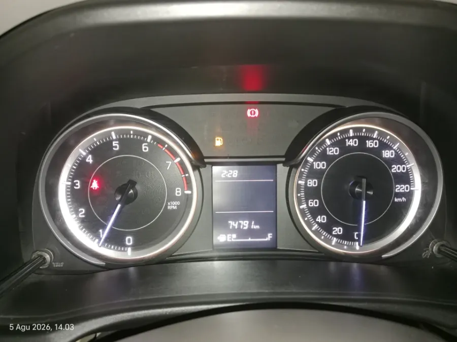 Foto Mobil Bekas Odometer Suzuki Ertiga 1.4 GL tahun 2021