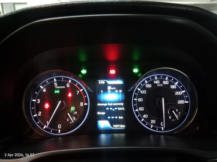 Foto Mobil Bekas Odometer Suzuki Ertiga 1.5 tahun 2022