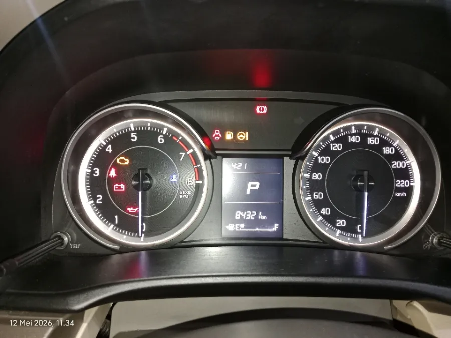 Foto Mobil Bekas Odometer Suzuki Ertiga 1.5 GL tahun 2020