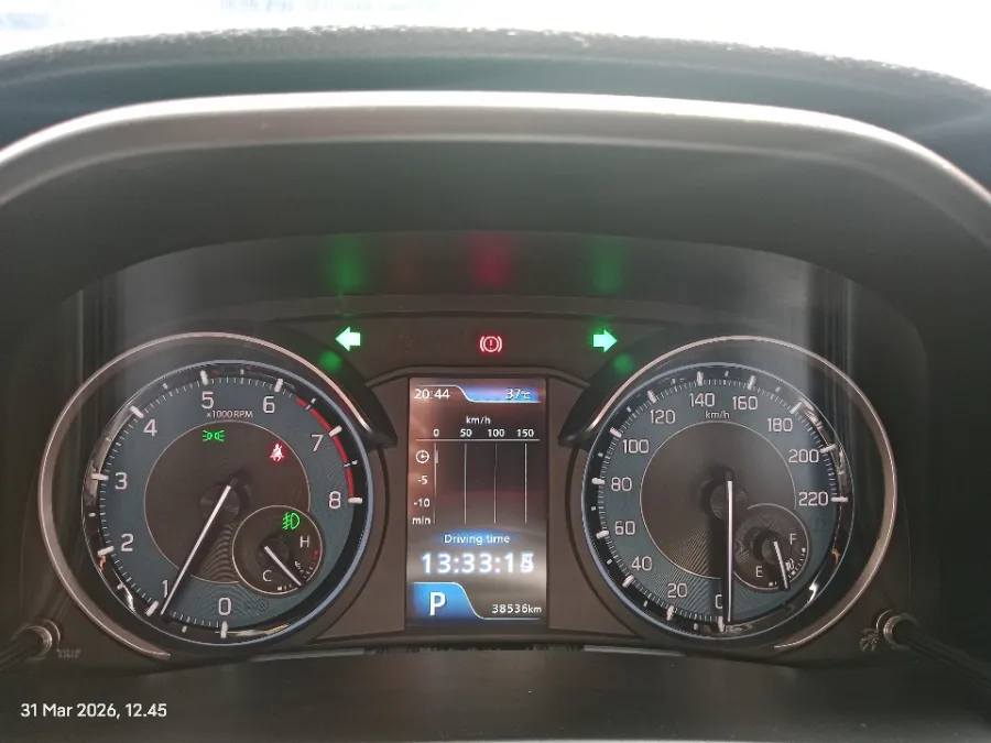 Foto Mobil Bekas Odometer Suzuki Ertiga 1.5 GX Hybrid tahun 2022