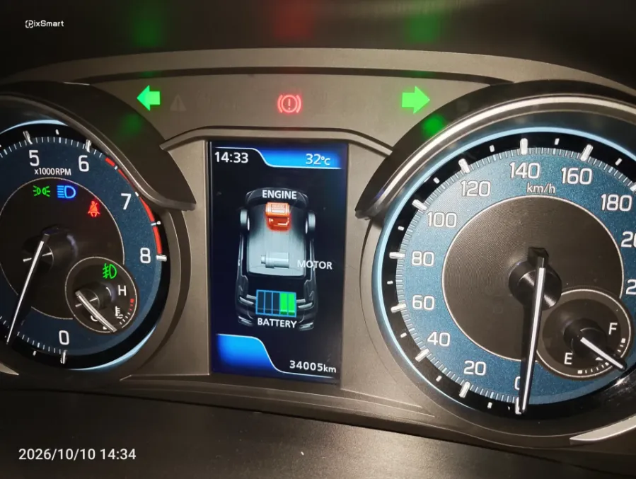 Foto Mobil Bekas Odometer Suzuki Ertiga 1.5 GX Hybrid tahun 2022