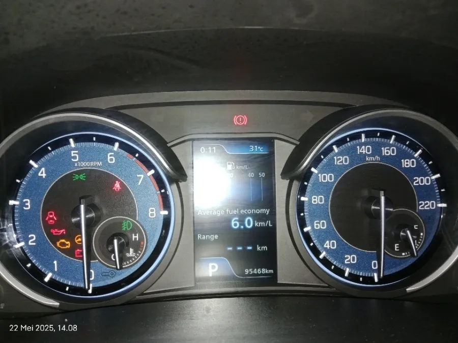 Foto Mobil Bekas Odometer Suzuki Ertiga 1.5 GX Hybrid tahun 2023
