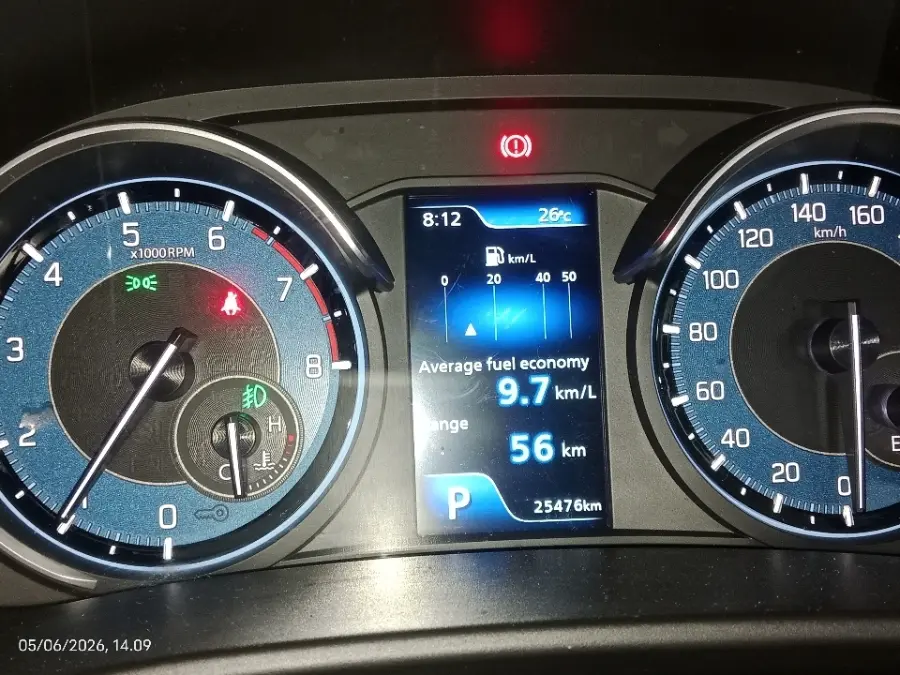 Foto Mobil Bekas Odometer Suzuki Ertiga 1.5 GX Hybrid tahun 2023