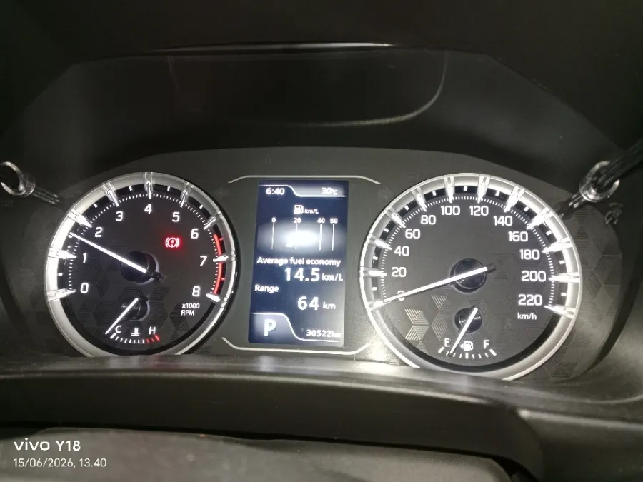 Foto Mobil Bekas Odometer Suzuki Grand Vitara 1.5 GX Hybrid tahun 2023
