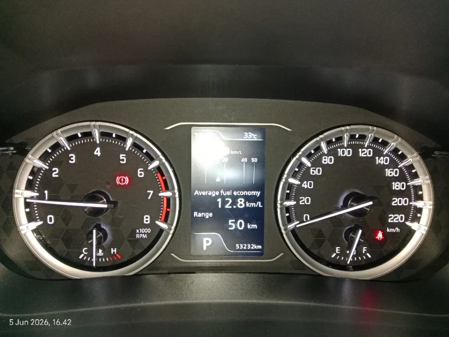 Foto Mobil Bekas Odometer Suzuki Grand Vitara 1.5 GX Hybrid tahun 2024