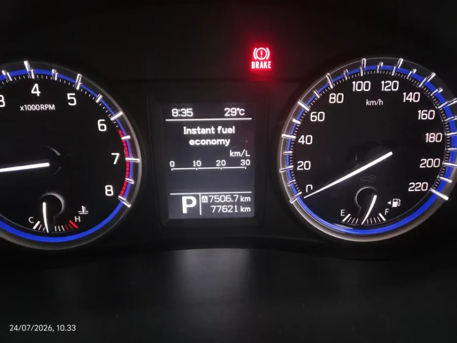 Foto Mobil Bekas Odometer Suzuki SX4 S-Cross 1.5 tahun 2018