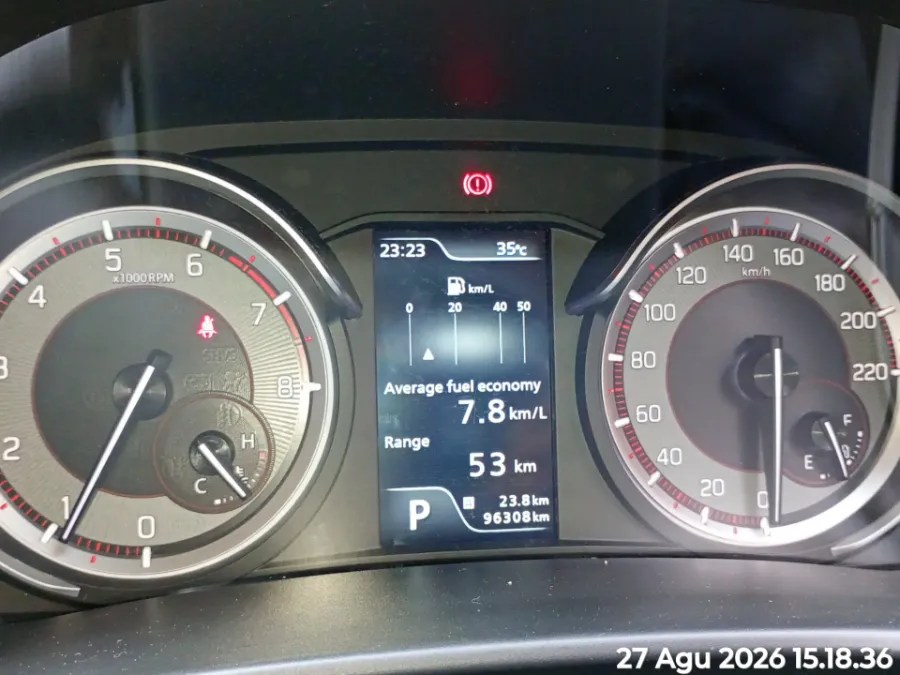 Foto Mobil Bekas Odometer Suzuki XL7 1.5 tahun 2021