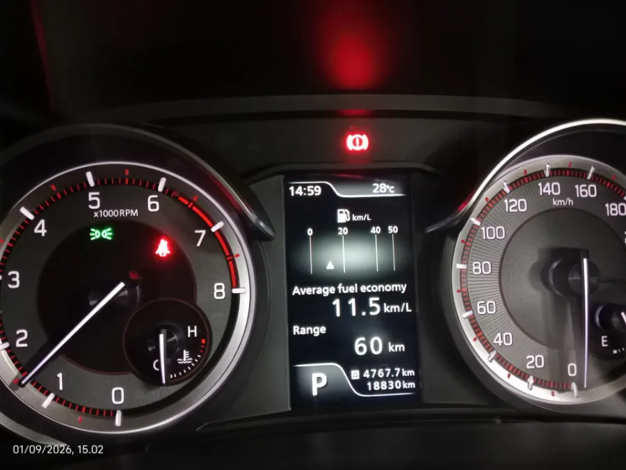 Foto Mobil Bekas Odometer Suzuki XL7 1.5 Alpha tahun 2020
