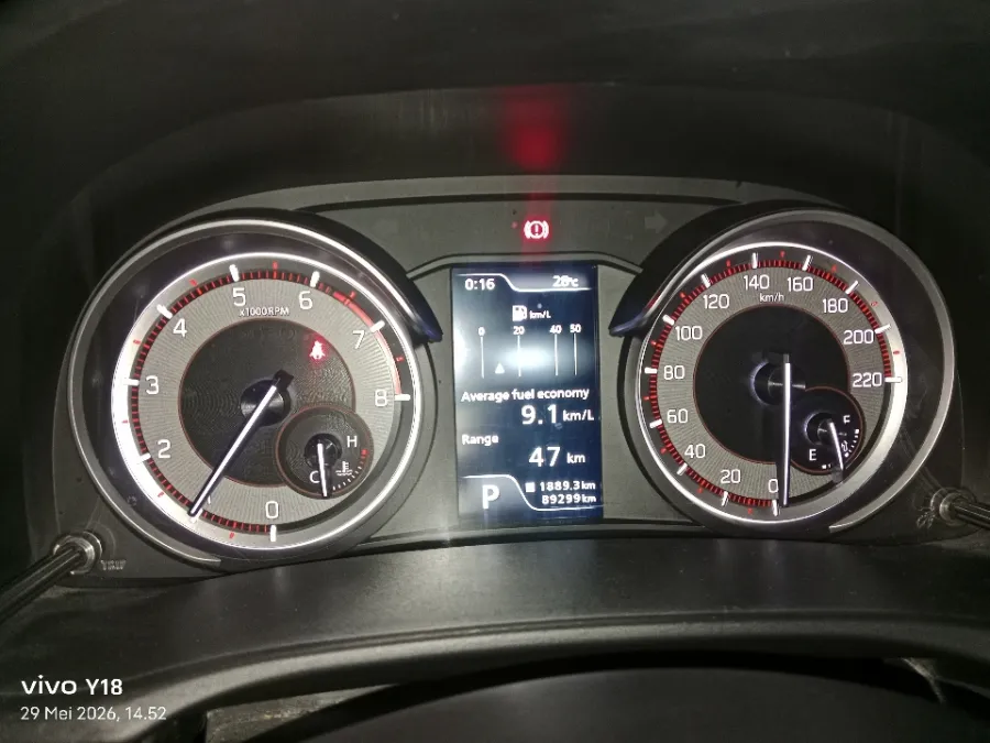 Foto Mobil Bekas Odometer Suzuki XL7 1.5 Beta tahun 2021