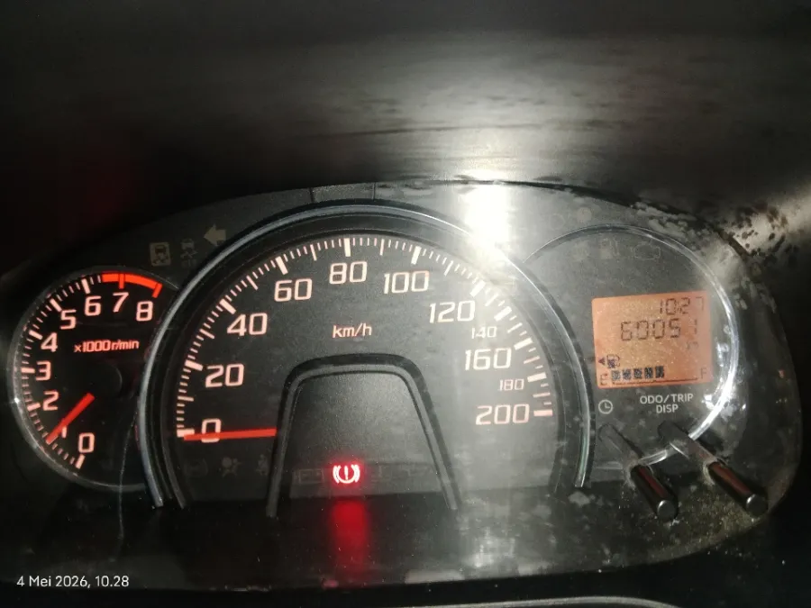 Foto Mobil Bekas Odometer Toyota Agya 1.0 G tahun 2014