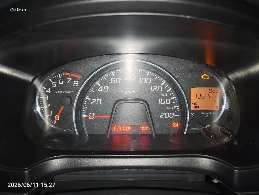 Foto Mobil Bekas Odometer Toyota Agya 1.0 G tahun 2015