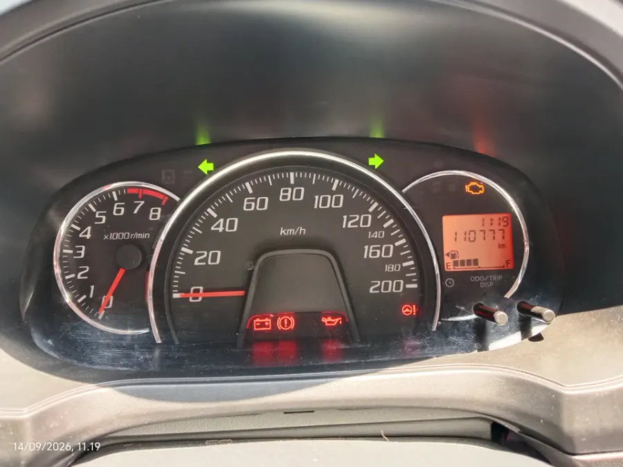 Foto Mobil Bekas Odometer Toyota Agya 1.0 G tahun 2016