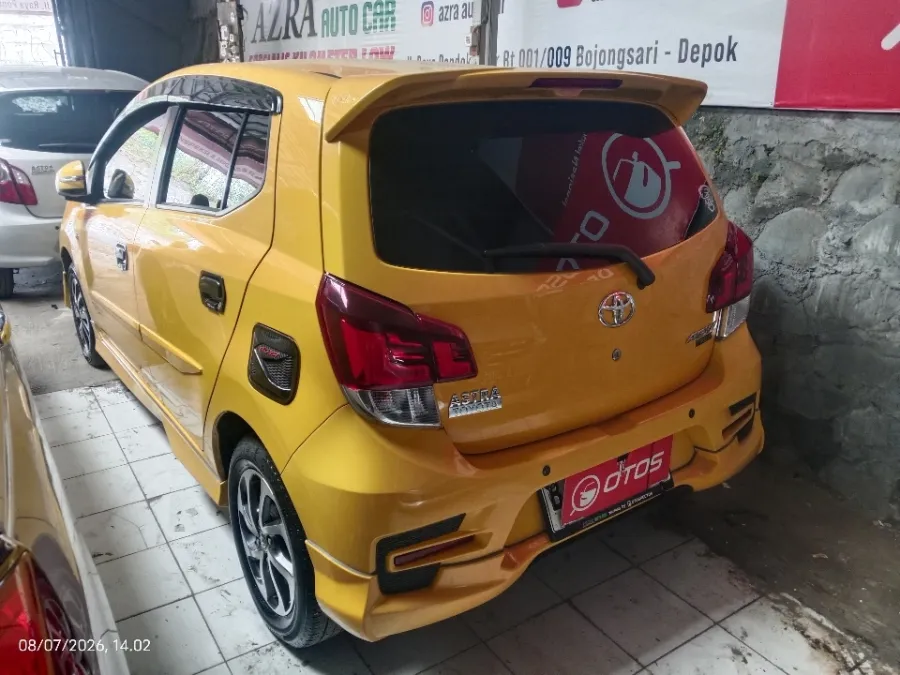 Foto Mobil Bekas Kiri Belakang Toyota Agya 1.2 G tahun 2018