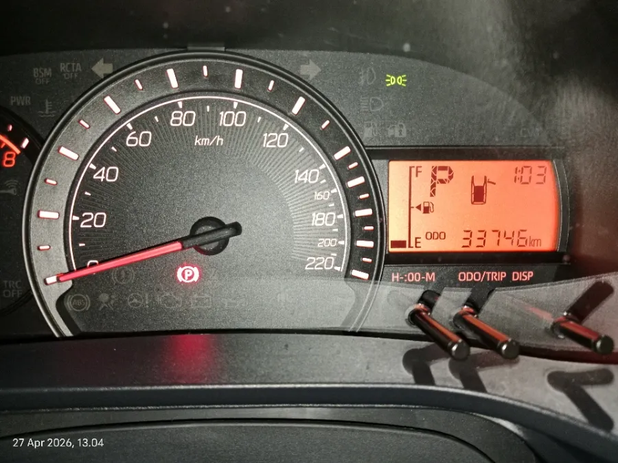 Foto Mobil Bekas Odometer Toyota Agya 1.2 G tahun 2023