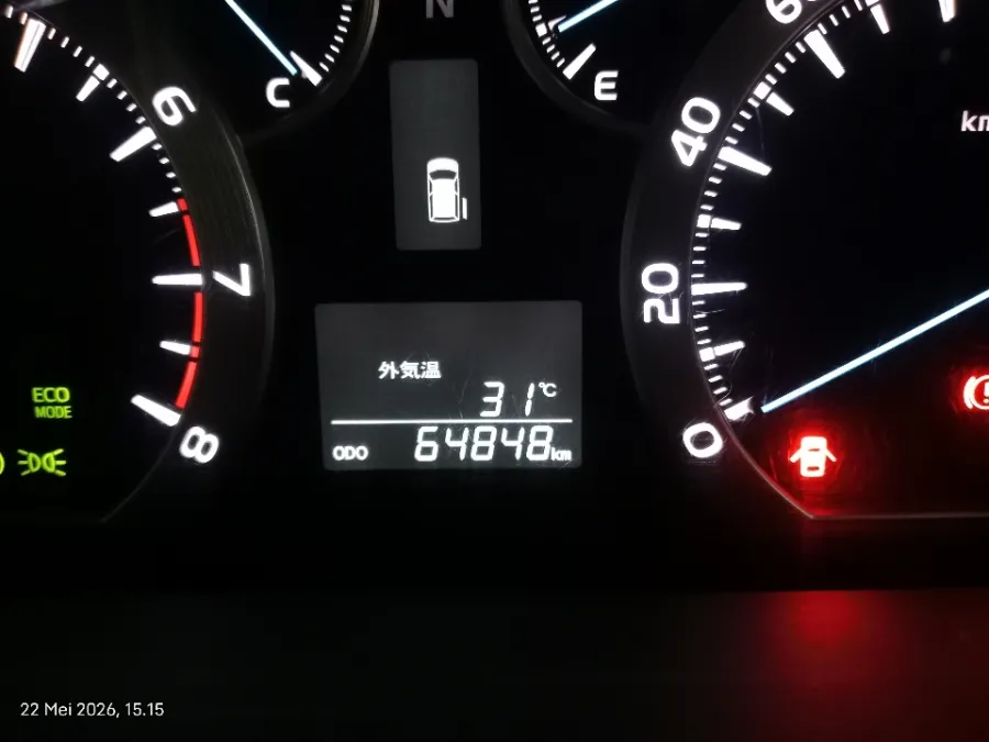 Foto Mobil Bekas Odometer Toyota Alphard 2.4 X tahun 2014