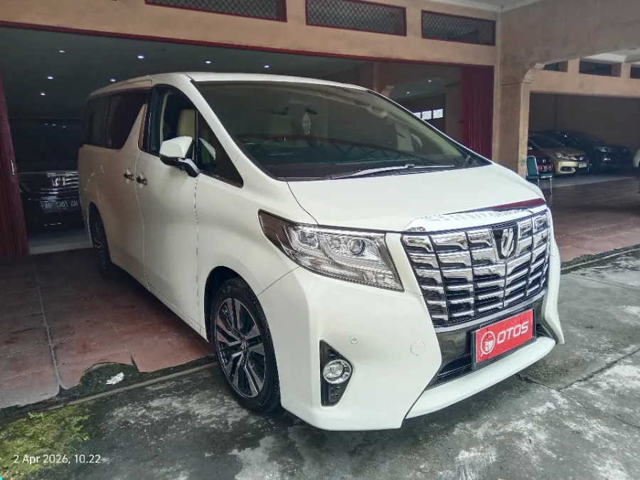 Foto Mobil Bekas Kanan Depan Toyota Alphard 2.5 G tahun 2016