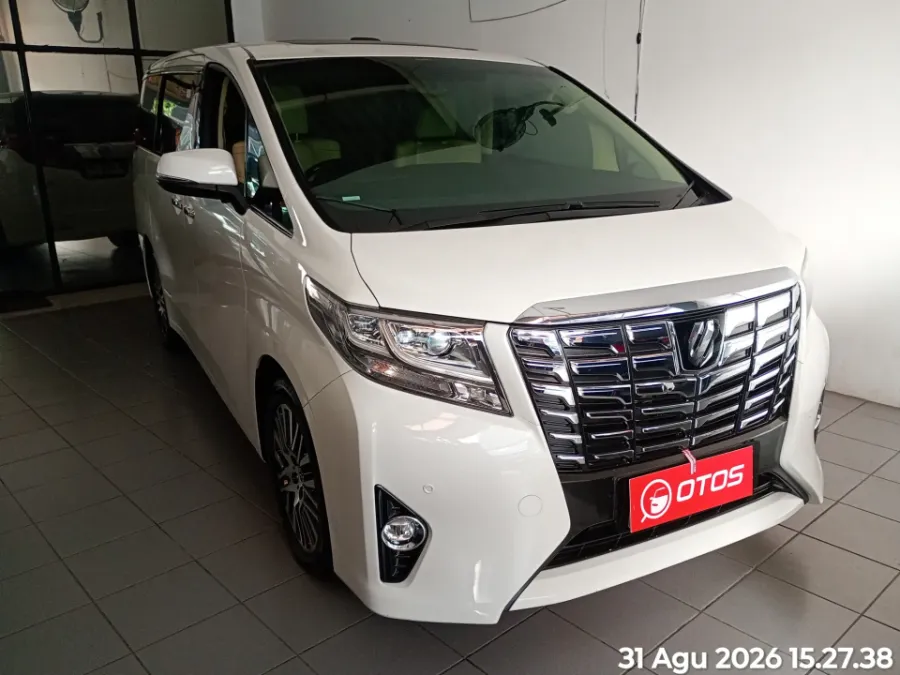 Foto Mobil Bekas Kanan Depan Toyota Alphard 2.5 G tahun 2017