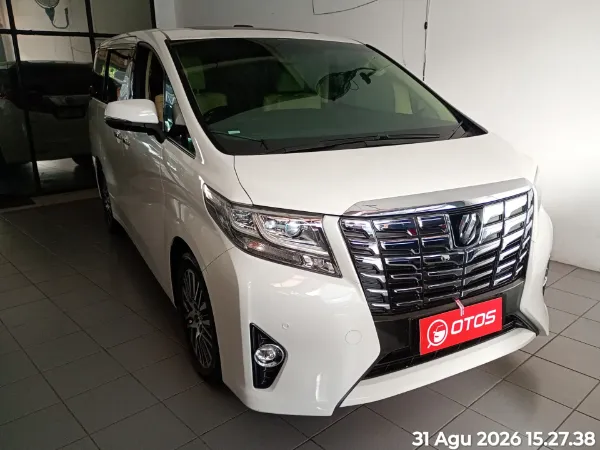 2017 Toyota Alphard 2.5 G