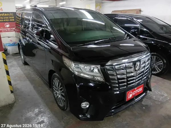 2017 Toyota Alphard 2.5 G - Foto 1 dari 6