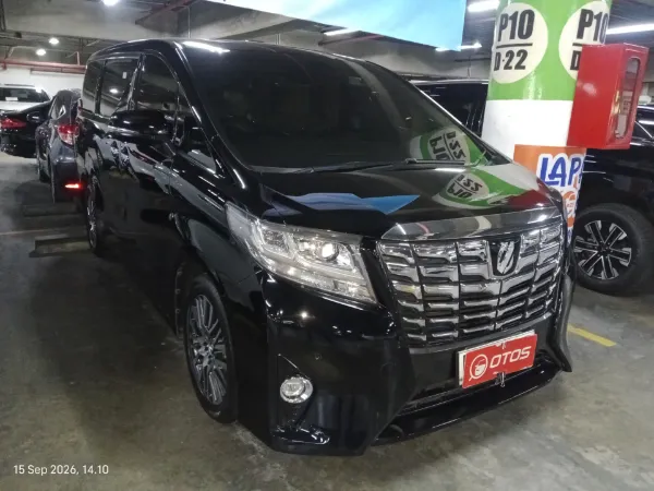 2017 Toyota Alphard 2.5 G
