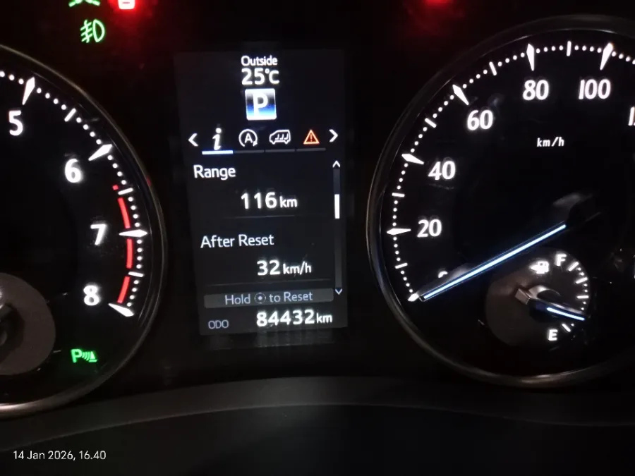 Foto Mobil Bekas Odometer Toyota Alphard 2.5 G tahun 2017