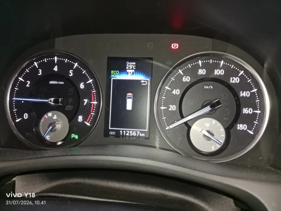 Foto Mobil Bekas Odometer Toyota Alphard 2.5 G tahun 2017