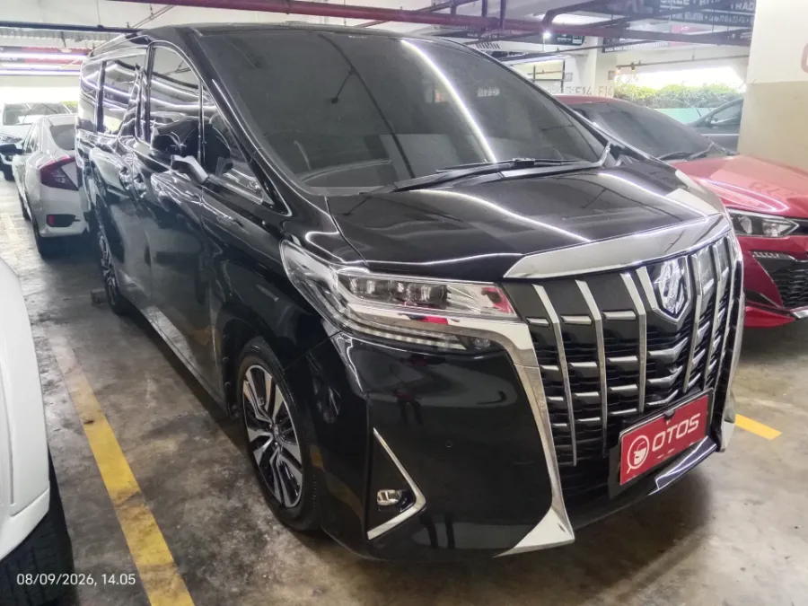 Foto Mobil Bekas Kanan Depan Toyota Alphard 2.5 G tahun 2018